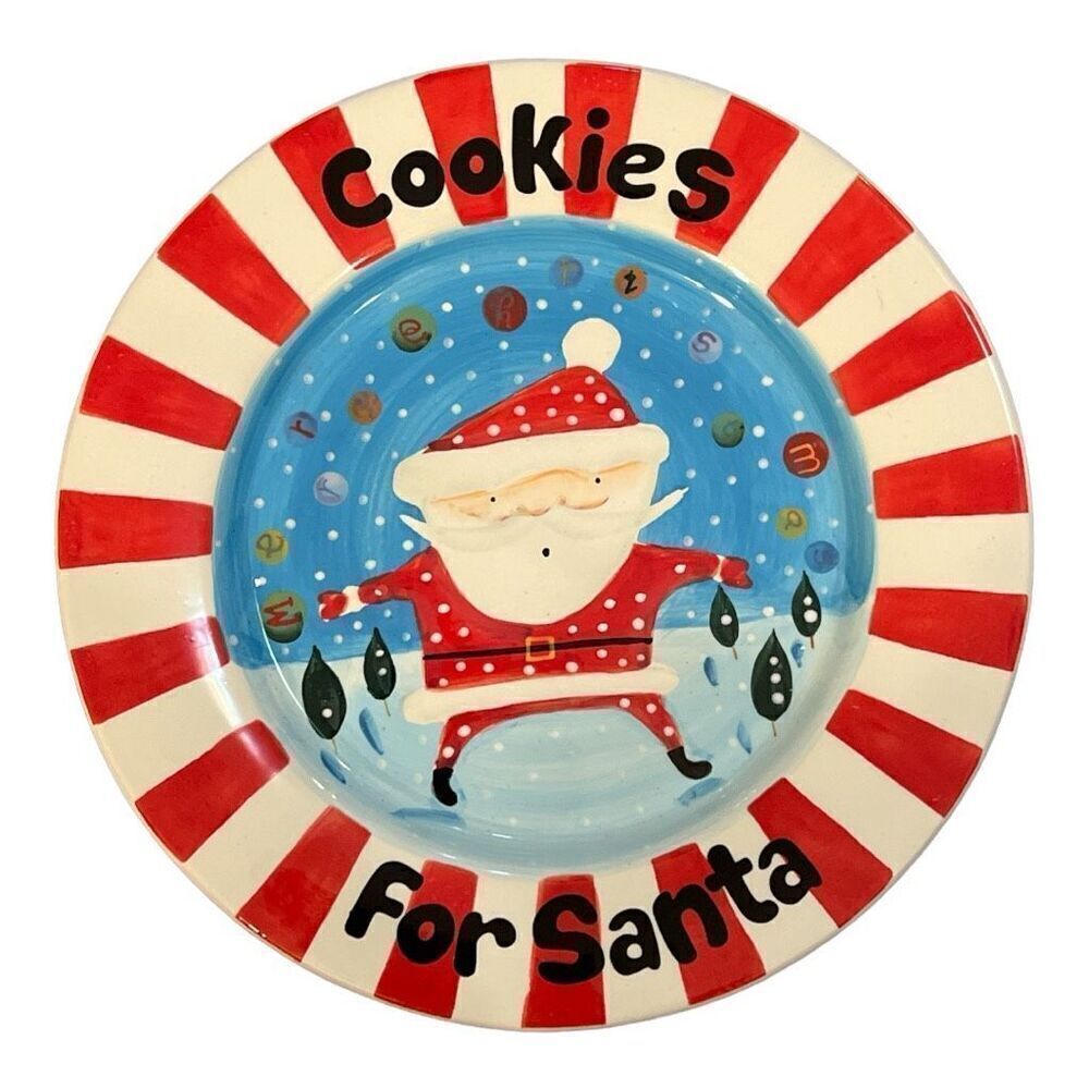 HousesWare Cookies for Santa 11” plate